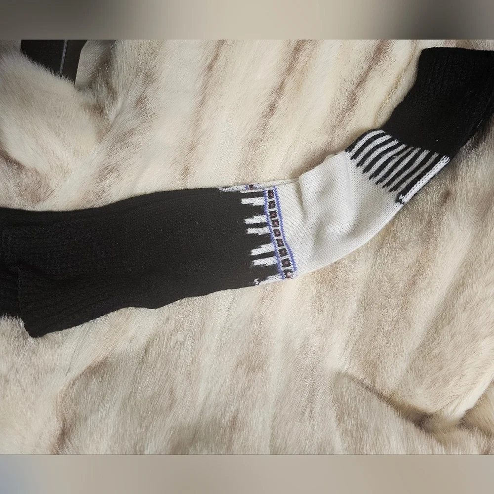 NEW STYLISH WARM THICK KNITTED LEGGINGS ~ LONG LEG WARMERS 27